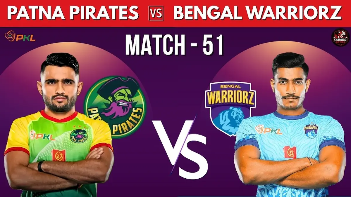 Patna Pirates vs Bengal Warriorz PKL 12 Match 51 preview with players in action