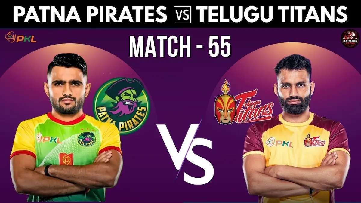 PKL 12 Match 55: Telugu Titans vs Patna Pirates