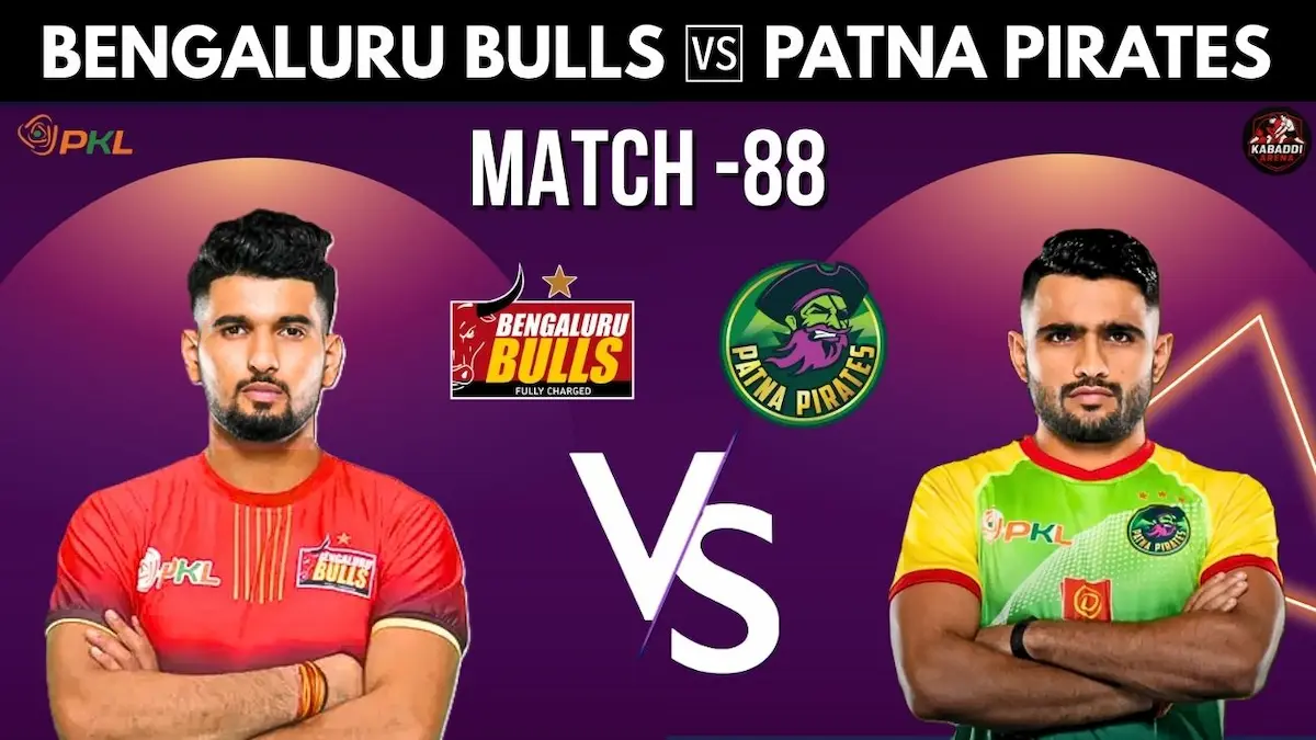 Bengaluru Bulls vs Patna Pirates PKL 12 Match 88 – Pro Kabaddi League action live from Delhi