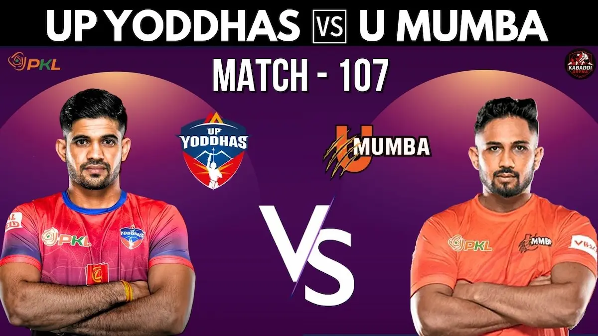 PKL 12 Match 107: UP Yoddhas vs U Mumba – Prediction, Head-to-Head, Starting 7 and Live Streaming Details