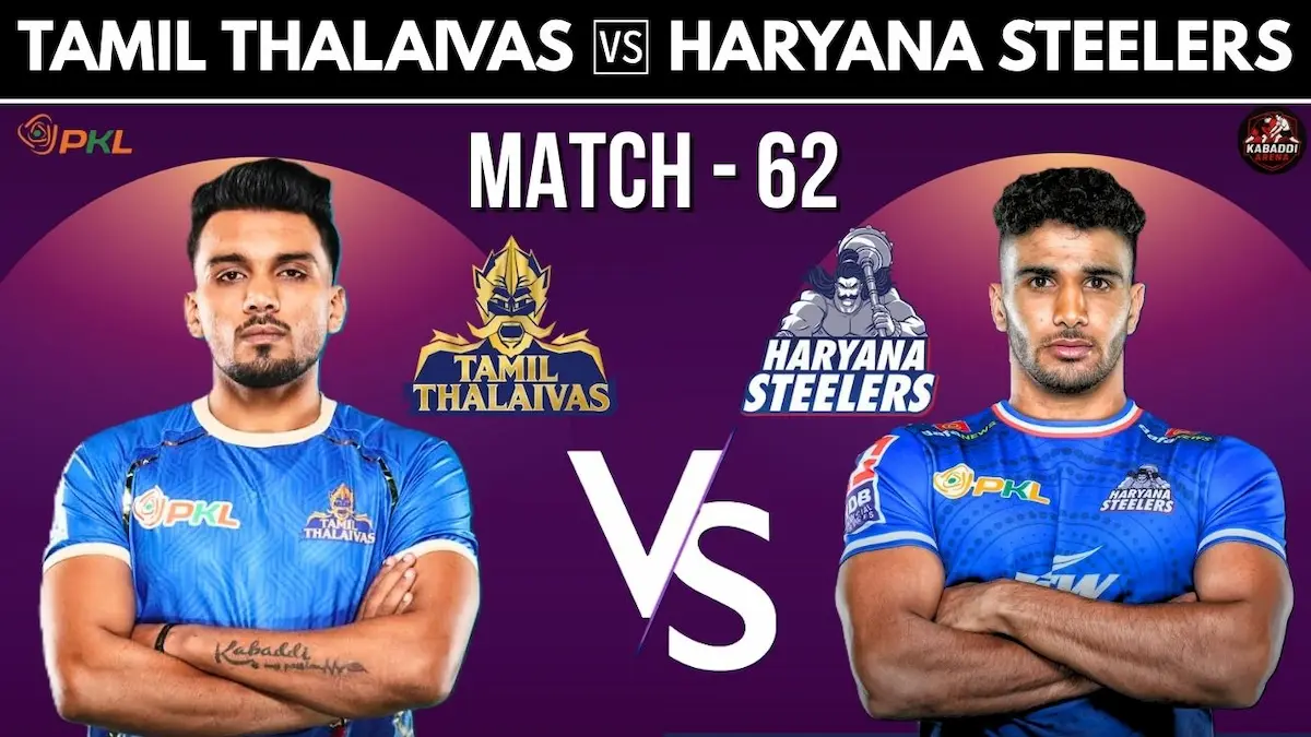 PKL 12 Match 62: Tamil Thalaivas vs Haryana Steelers – Head to Head, Starting 7, Prediction & Live Stream