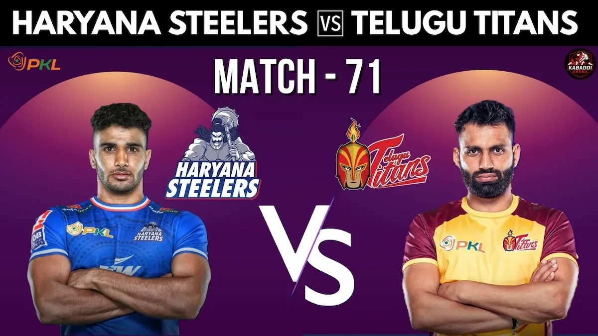 PKL 12 Match 71: Telugu Titans Vs Haryana Steelers Preview