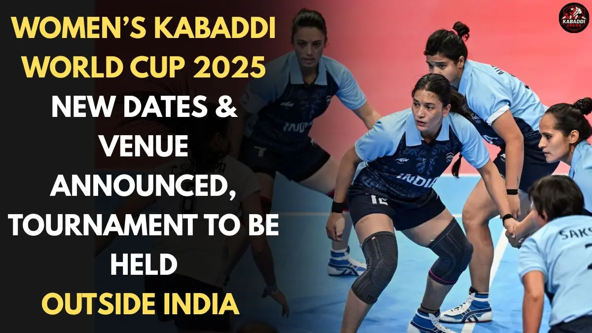 Women's Kabaddi World Cup 2025 to be hosted in Dhaka, Bangladesh – not in India