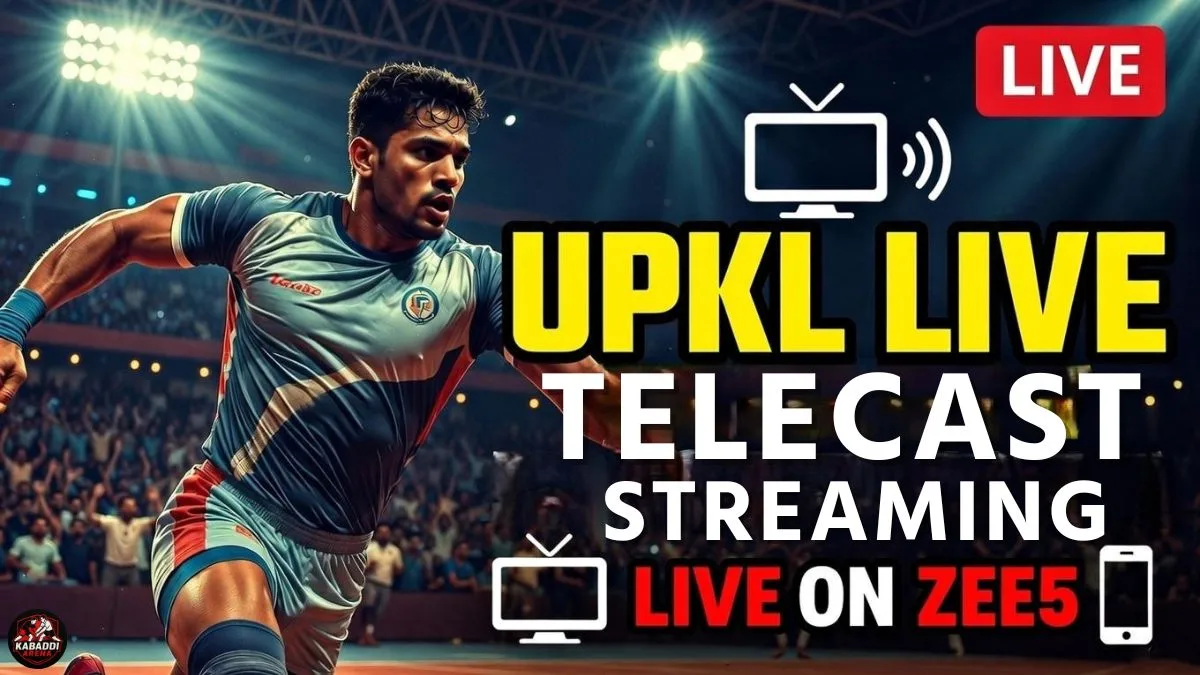 UP Kabaddi League Season 2 live telecast and streaming at Noida Indoor Stadium