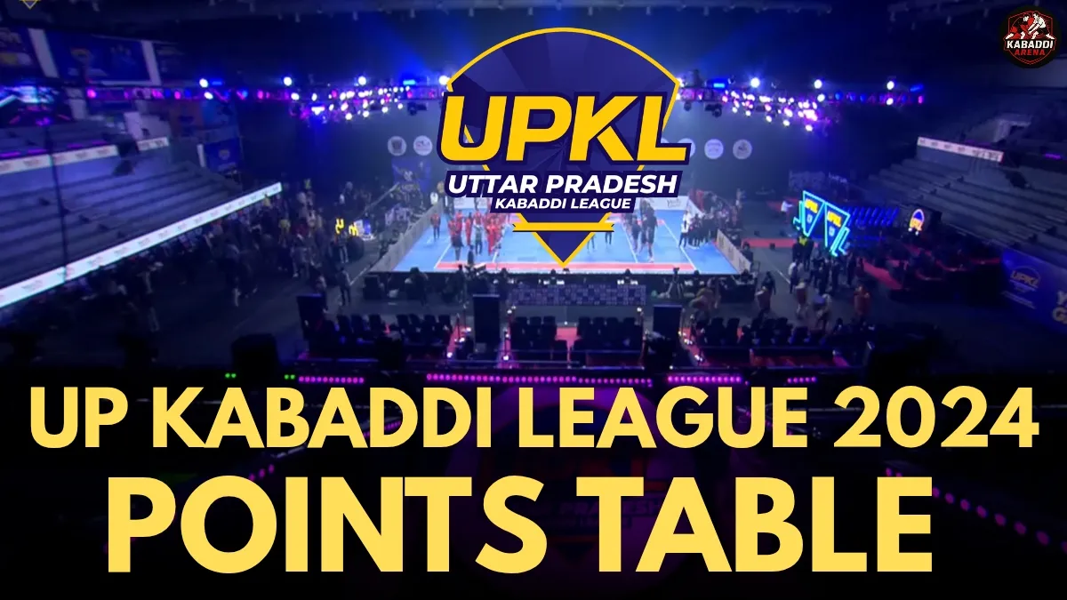 UPKL 2024 Points Table