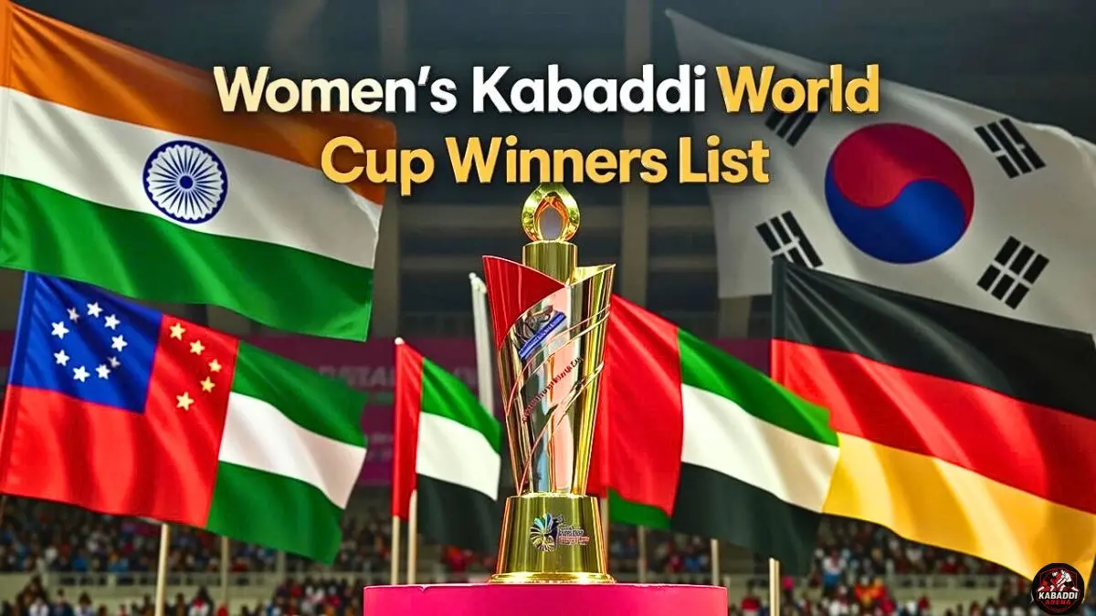 Women’s Kabaddi World Cup Winners List