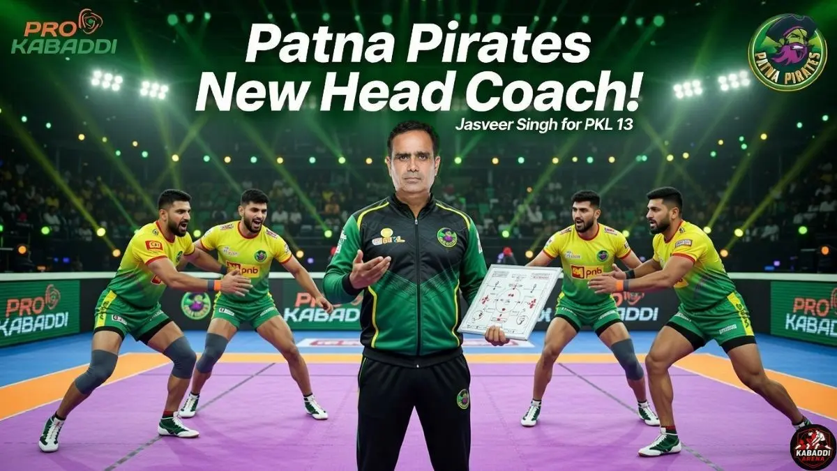 Jasveer Singh appointed as Patna Pirates head coach ahead of Pro Kabaddi League Season 13