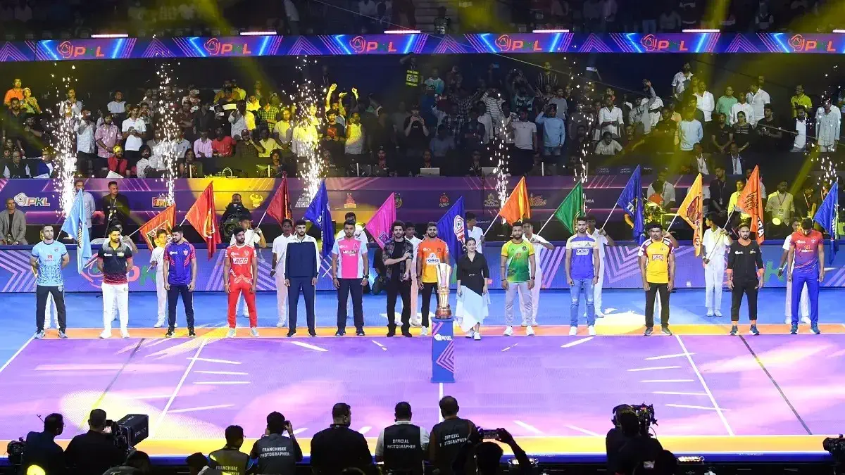 प्रो कबड्डी 2025 का भव्य शुभारंभ, वैभव सूर्यवंशी समेत कई दिग्गज भी होंगे मौजूद 9 प्रो कबड्डी 2025 का भव्य शुभारंभ, वैभव सूर्यवंशी समेत कई दिग्गज भी होंगे मौजूद