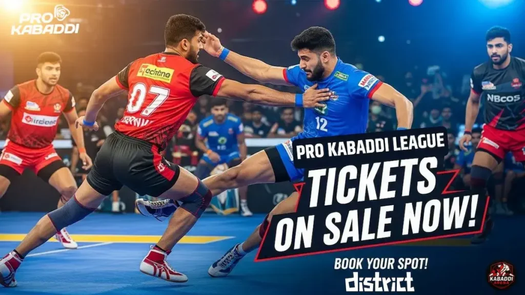 प्रो कबड्डी लीग 2025 की टिकट बुकिंग शुरू? जानिए कैसे और कहाँ से खरीदें 1 pro kabaddi ticket booking start