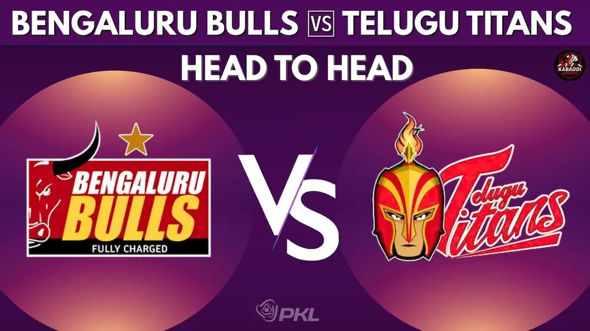 बेंगलुरु बुल्स Vs तेलुगु टाइटंस हेड टू हेड रिकॉर्ड और आँकड़े 1 बेंगलुरु बुल्स Vs तेलुगु टाइटंस हेड टू हेड रिकॉर्ड और आँकड़े