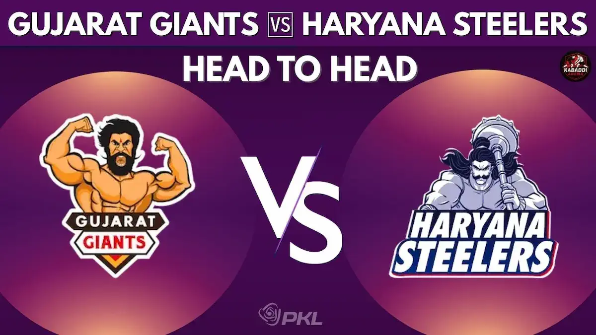 गुजरात जायंट्स Vs हरियाणा स्टीलर्स हेड टू हेड रिकॉर्ड और आँकड़े 1 यूपी योद्धा Vs जयपुर पिंक पैंथर्स हेड टू हेड रिकॉर्ड और आँकड़े